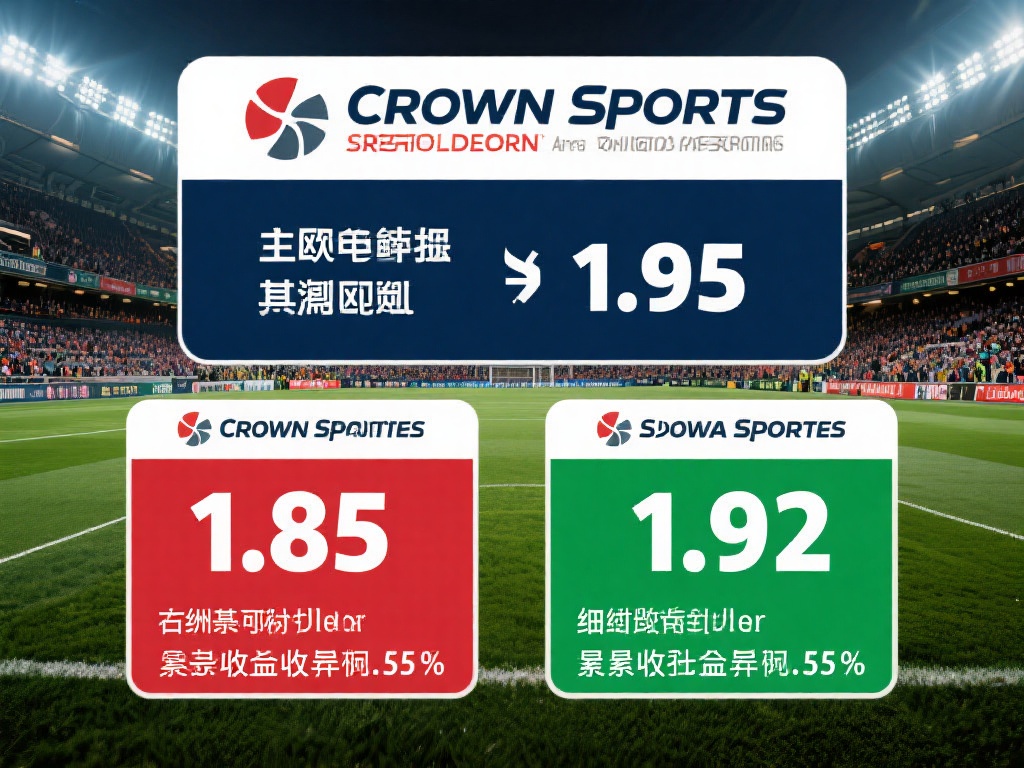 例如，在一场欧洲足球联赛的热门比赛中，皇冠体育对主