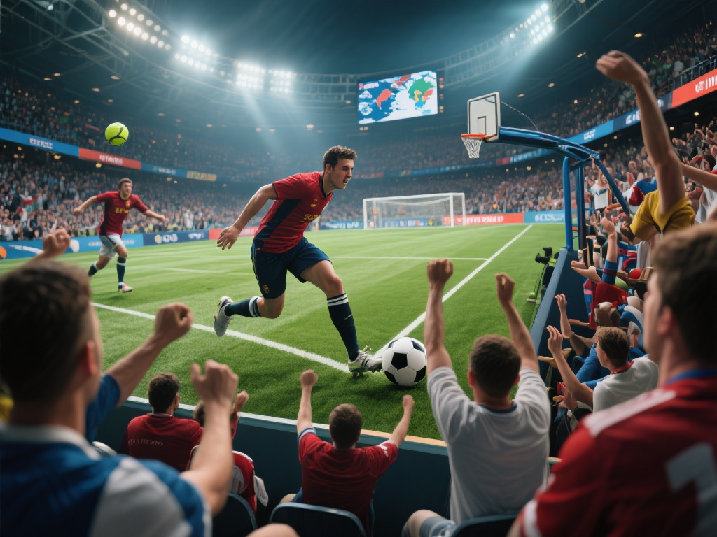 在快节奏的现代生活中，体育不仅是一种娱乐方式，更是