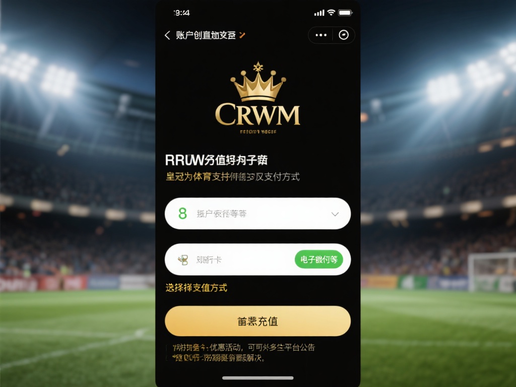 在账户创建完成后，你需要为账户充值才能进行投注。皇