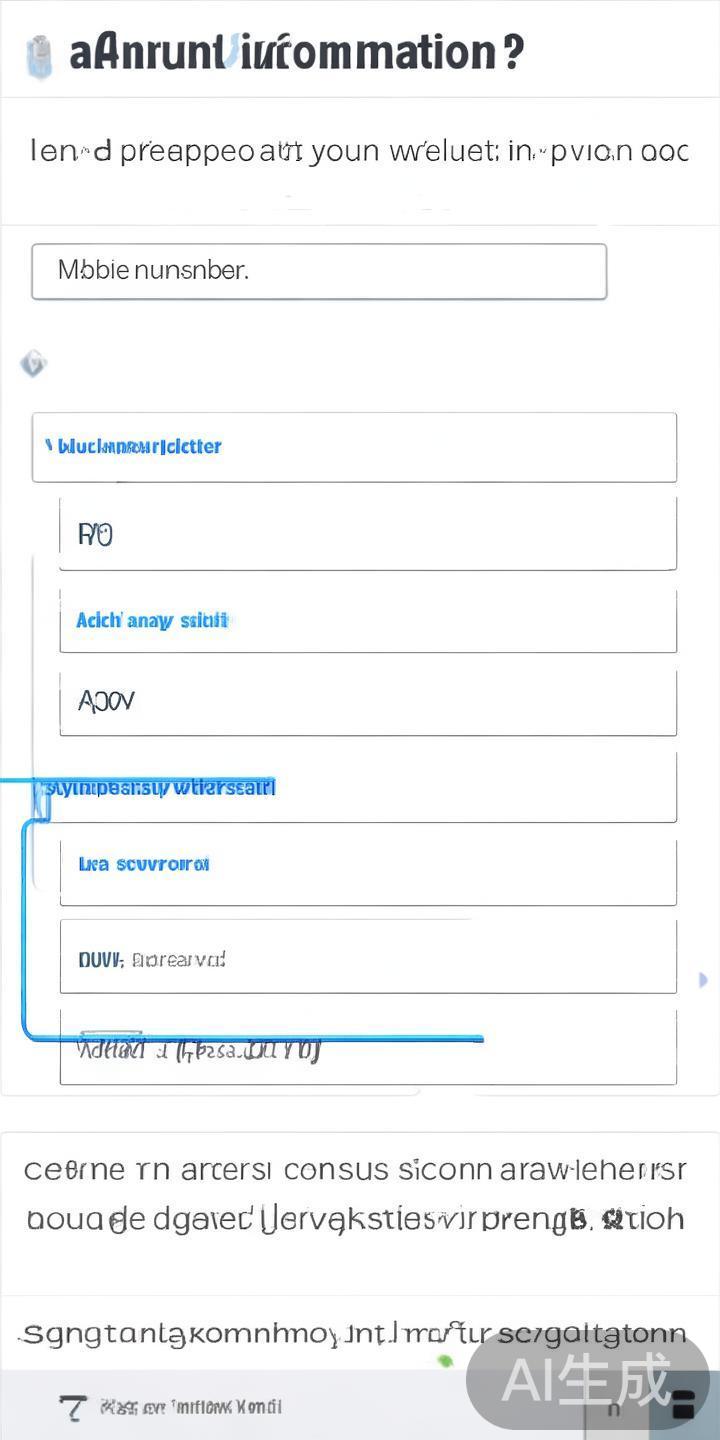按照要求填写个人真实信息，包括手机号码、邮箱地址、
