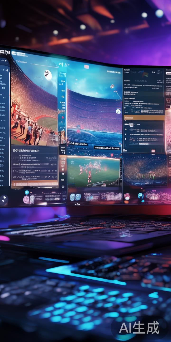 通过实时数据同步和高清直播，平台将全球各大体育赛事